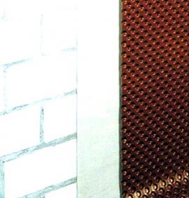 Гидроизоляция стен из пеноблоков - модель 1