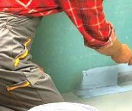 Гидроизоляция стен в ванной под плитку - модель 3