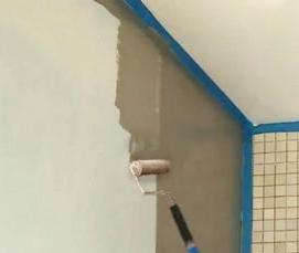 Гидроизоляция стен в ванной под плитку - модель 2