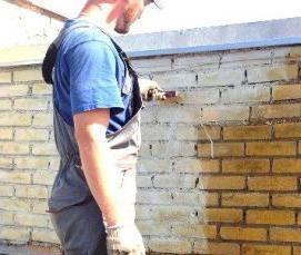 Гидроизоляция стены гаража снаружи - тип 4