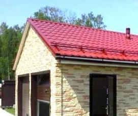 Гидроизоляция стены гаража снаружи - тип 3