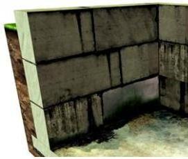 Гидроизоляция существующего подвала - тип 1