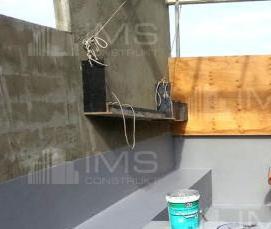 Гидроизоляция террасы под плитку - вариант 2