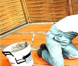 Гидроизоляция в деревянных санузлах - тип 4