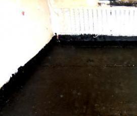 Гидроизоляция в туалете - модель 2