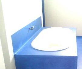 Гидроизоляция ванной комнаты перед плиткой - модель 2