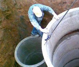 Гидроизоляция водопроводных колодцев - тип 3