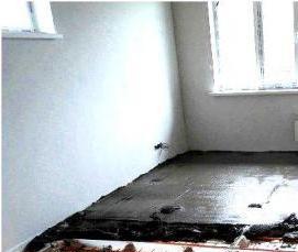 Гидроизоляция водяного пола - модель 1