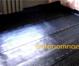 Гидроизоляция водяного пола - модель 3