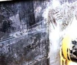 Гидроизоляция ввода трубы в подвал - модель 1