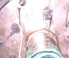 Гидроизоляция ввода трубы в подвал - модель 3