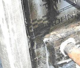 Гидроизоляция вводов труб - вариант 4