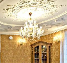 Гипсовые розетки потолочные - вариант 4