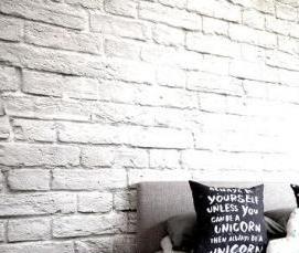 Гипсовый кирпич черный - модель 1