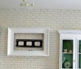 Гипсовый кирпич черный - модель 3