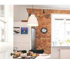 Гипсовый кирпич красный - вариант 1