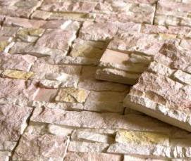 Гипсовый отделочный кирпич - модель 1