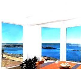 Глухое пластиковое окно - модель 2