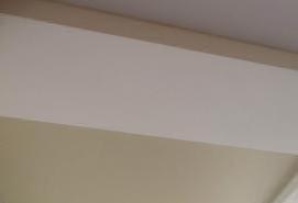 Глянцевый натяжной комбинированный потолок - тип 4