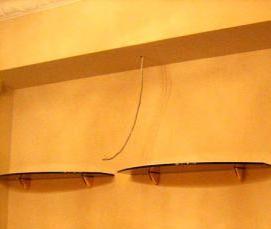 Гнутое стекло на заказ для мебели - тип 2