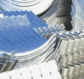 Гофрированный металлический лист - модель 1