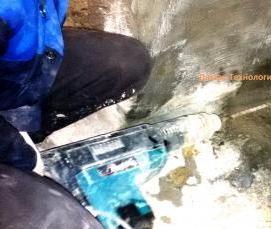Горизонтальная гидроизоляция методом инъецирования - вариант 2