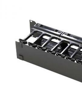 Горизонтальные металлические кабельные организаторы - модель 1