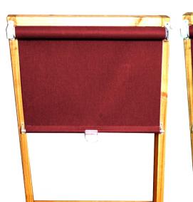 Горизонтальные рольставни для лестниц - вариант 1