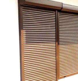 Горизонтальные рольставни - модель 1