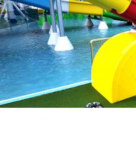 Горка детская с подключением воды - модель 3