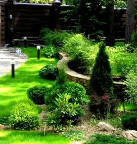 Горный ландшафтный дизайн - вариант 3