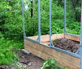 Готовая деревянная теплица - модель 3