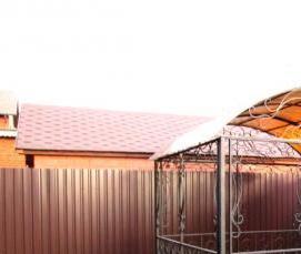 Готовые беседки для дачи из металла - вариант 4