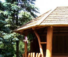 Готовые беседки из дерева - модель 4