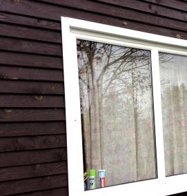 Готовые пластиковые окна для дачи - модель 1