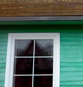 Готовые пластиковые окна для дачи - модель 4