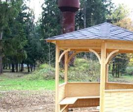 Готовые садовые беседки - модель 1