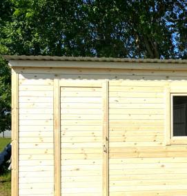 Готовые сараи и хозблоки для дачи - вариант 3