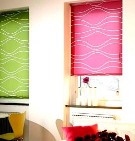 Готовые жалюзи на окна - тип 3