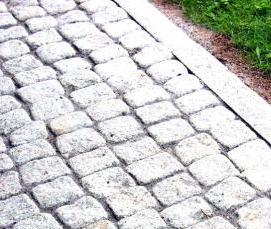 Гранитная галтованная брусчатка - тип 2