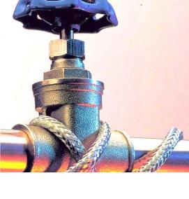 Греющий кабель для водоснабжения - вариант 1