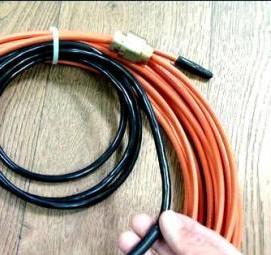 Греющий кабель углеродный - модель 1