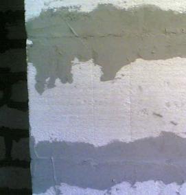 Грунтовка стен из газобетона - модель 2