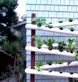 Грядки из пластиковых труб - тип 2