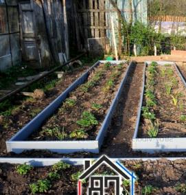 Грядки из пвх - тип 2