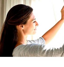 химчистка штор со снятием и развеской - модель 4