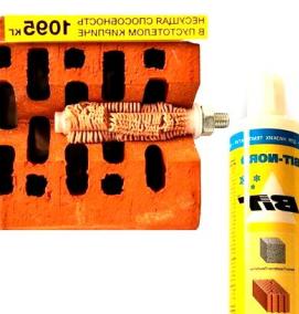 химический анкер HVU - модель 3