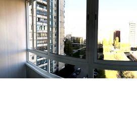 холодное остекление профилем - тип 2