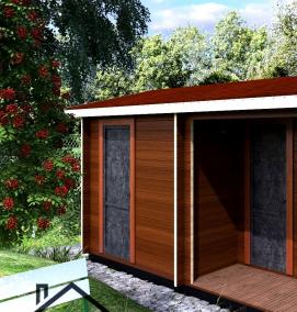 хозблок 3 на 5 - вариант 4