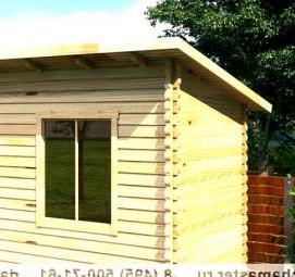 хозблок для дачи 2 на 4 - тип 1